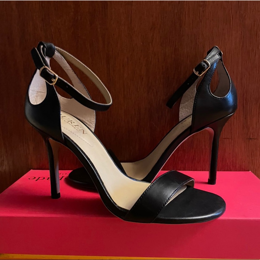 Ralph Lauren black heels
